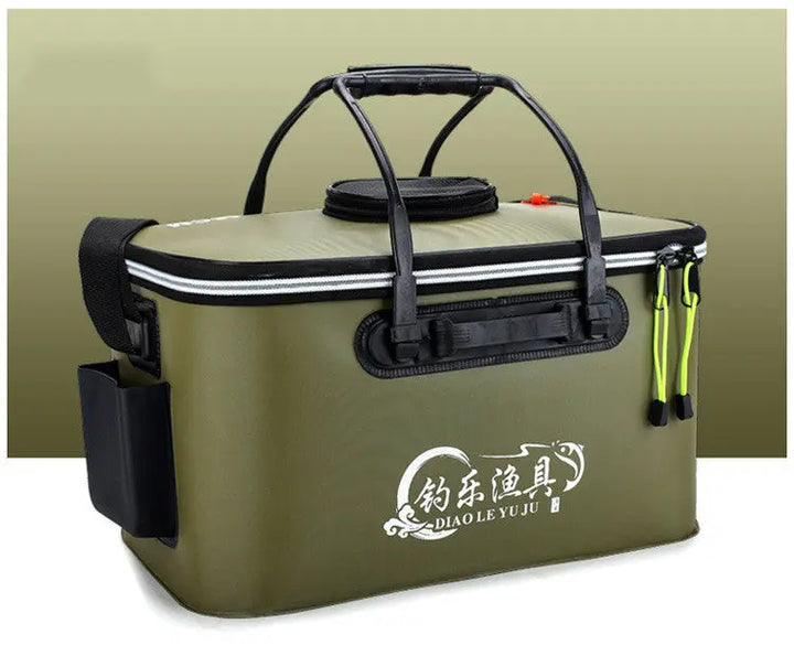 Thickened folding fishing bucket EcoCampers