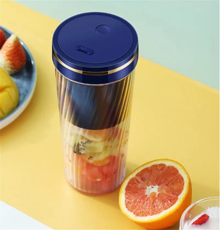 Portable Blender Mini Home Fruit Juicer Cup Wireless USB Electric Fruit Juice Machine EcoCampers