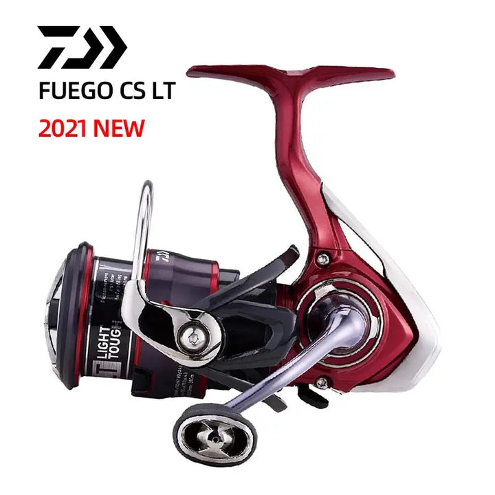 2021 NEW Daiwa Fuego CS LT Spinning Fishing Reel  Baitcasting Reel 6+1BB Max Drag 12KG Spinning Wheel EcoCampers