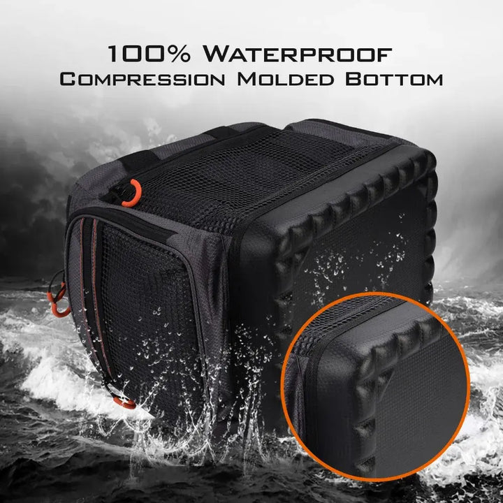 KastKing Fishing Bag Large Capacity Multifunctional Lure Fishing Tackle Pack Outdoor Waist Bags Fishing Boxes With 2 Bait Boxes EcoCampers