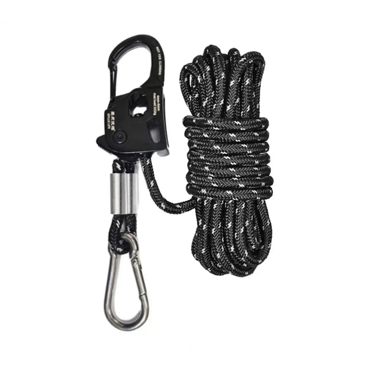 Camping Accessories Durable Aluminum Alloy Tent Rope Tensioner For Strong Load-bearing Lightweight Portable Cord Adjustment EcoCampers