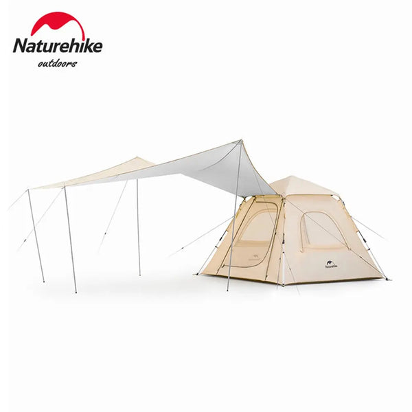 Automatic Tent with awning 3 Person Camping Tent