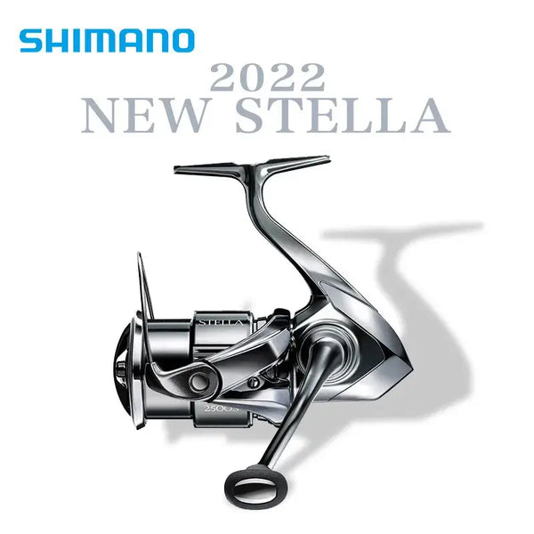 SHIMANO STELLA 2022 NEW Original Fishing Spinning Reels 2500S 2500HG C3000 4000 C5000XG X-ship Saltwater Reels Made in Japan EcoCampers