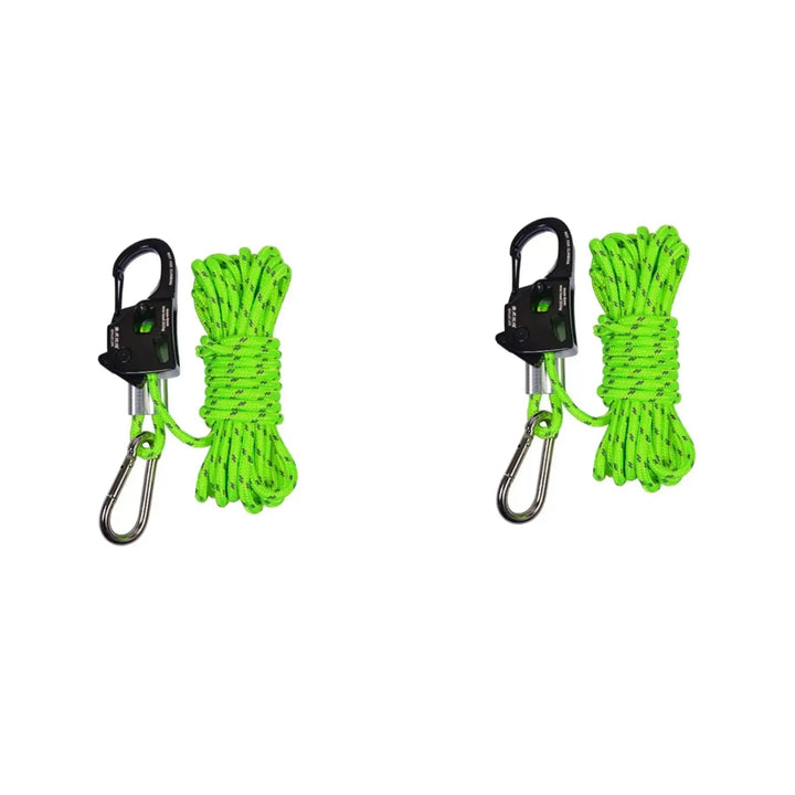 Camping Accessories Durable Aluminum Alloy Tent Rope Tensioner For Strong Load-bearing Lightweight Portable Cord Adjustment EcoCampers