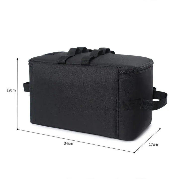 Outdoor Tool Bags Camping Gas Tank Storage Bag Large Capacity Ground Nail Gas Canister Picnic Cookware Multifunction Kit Bags EcoCampers