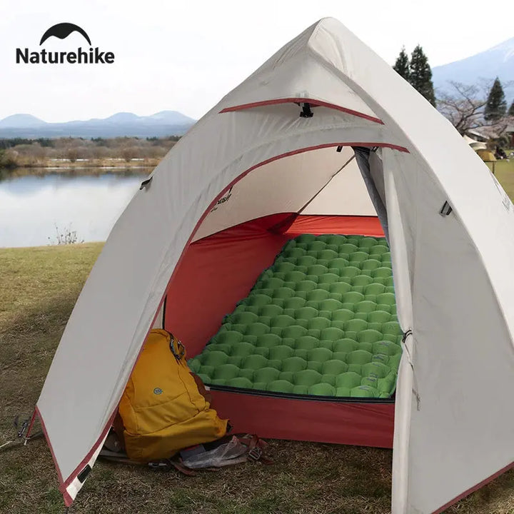 Naturehike Camping Air Mattress Ultralight Waterproof Nylon Inflatable Cushion Outdoor Portable Sleeping Bed Hiking Picnic Mats EcoCampers