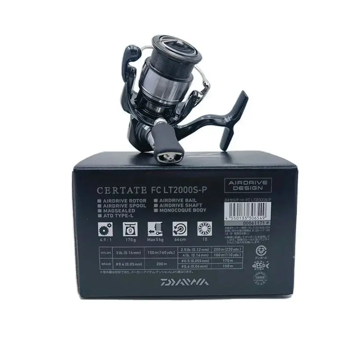 The 2024 Daiwa CERTATE FC LT 2000S-H 2000S-P 2500S 2500S-XH 2500S-DH CERTATE LT 2500 3000 4000-CXH 5000  Spinning Fishing Reels EcoCampers