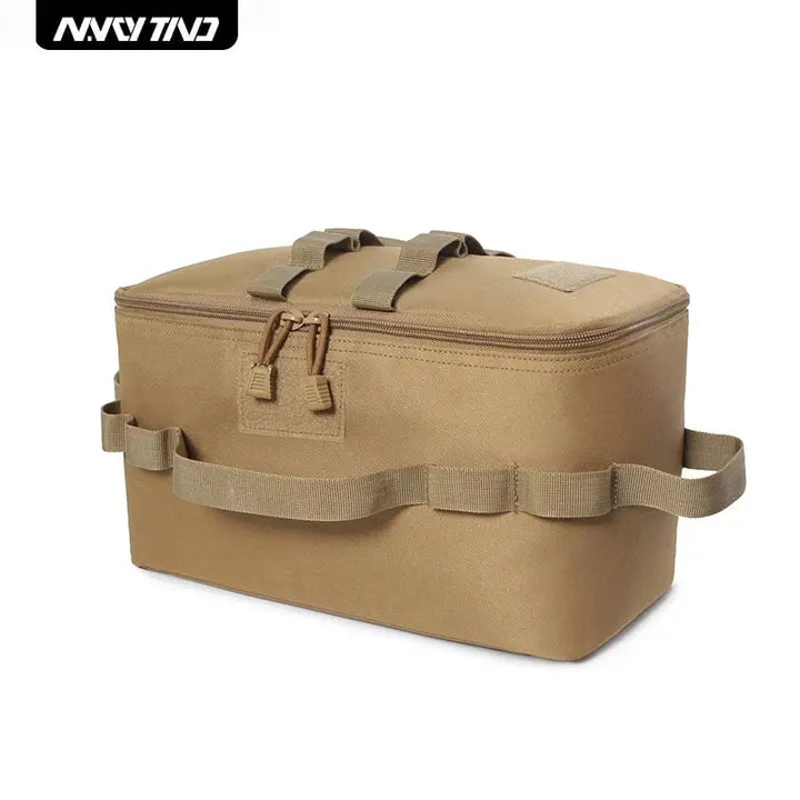 Outdoor Tool Bags Camping Gas Tank Storage Bag Large Capacity Ground Nail Gas Canister Picnic Cookware Multifunction Kit Bags EcoCampers