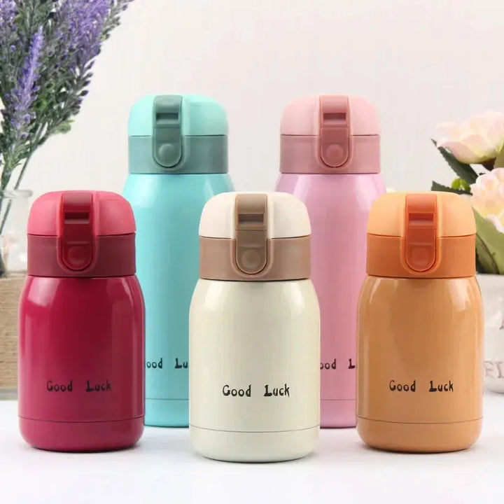 Mini Thermos Cup 200ml/360ml Pocket Cup Stainless Steel Thermal Coffee Mug Vacuum Flask Insulated Hot Water Bottle Kids Gift EcoCampers