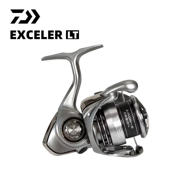 Daiwa Original 2023 New Exceler Lt Spinning Fishing Reel 5/1 Ball Bearings 5.2-6.2:1 Airdrive Rotor/Bail Zaion V Body Atd Type L EcoCampers