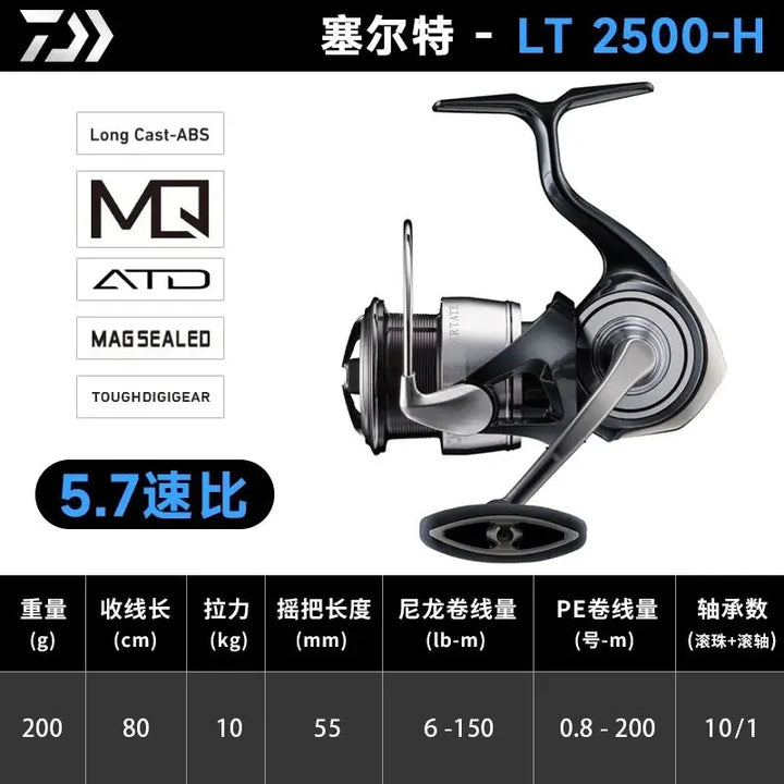 2024 NEW Original DAIWA CERTATE 4.9:1/5.1:1/5.2:1/6.2:1 Max Drag 12kg 12+1BB Saltwater Spinning Fishing Reel Made In Japan EcoCampers