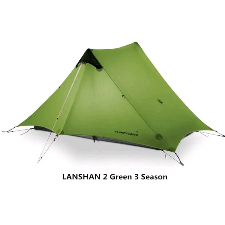 LanShan 2 Person Outdoor Ultralight Camping Tent - 2021 FLAME'S CREED EcoCampers